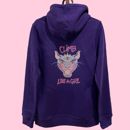 CLiMB like a Girl Hoodie 💜