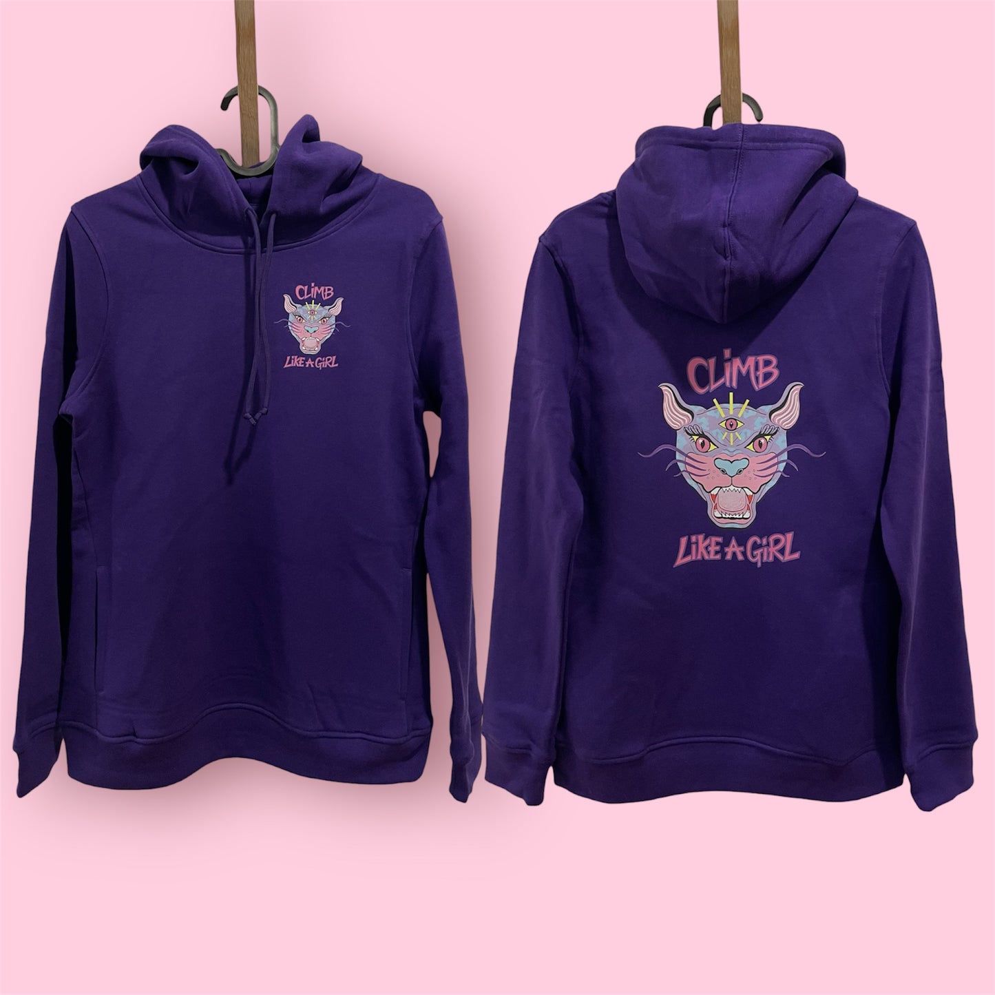 CLiMB like a Girl Hoodie 💜