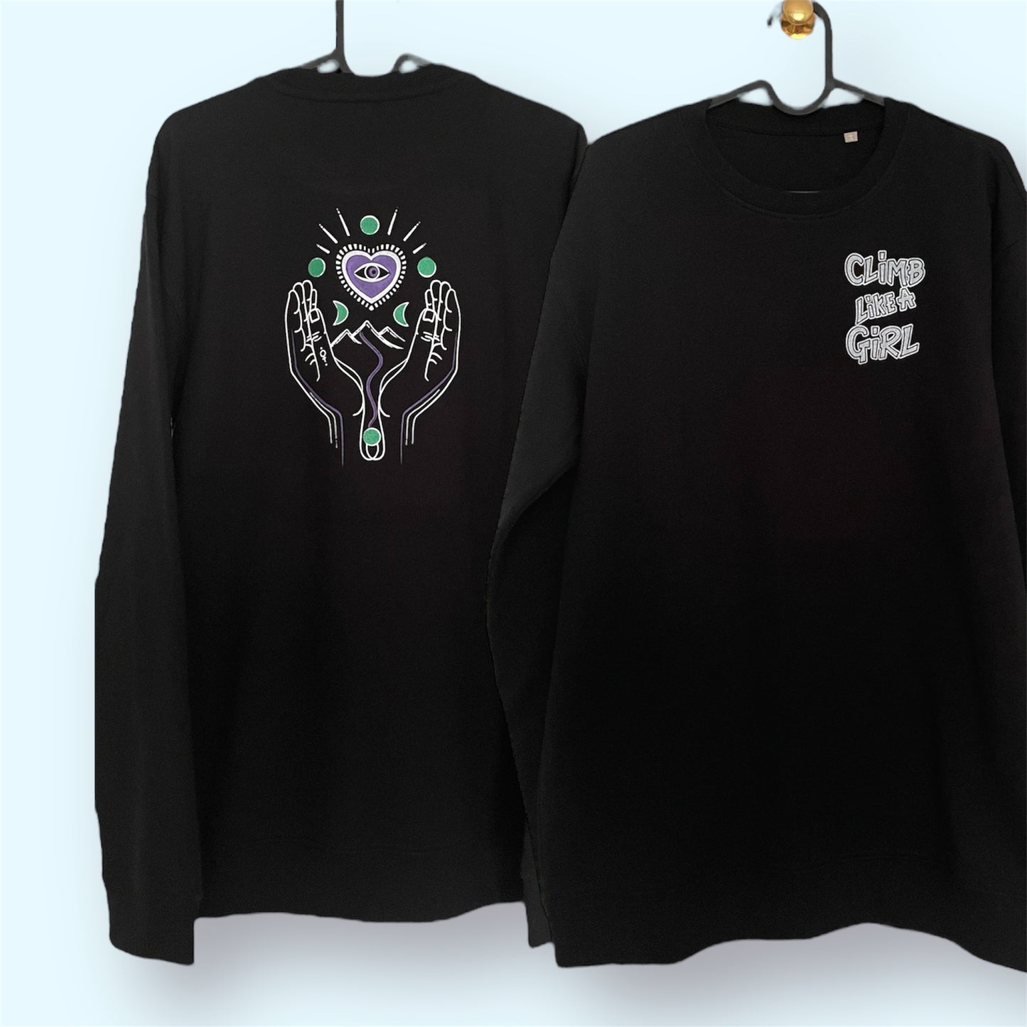 Hands and Mountains Sweater