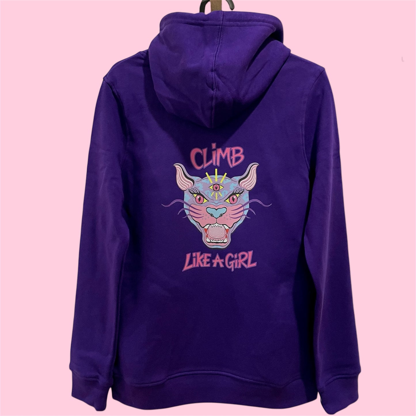 CLiMB like a Girl Hoodie 💜