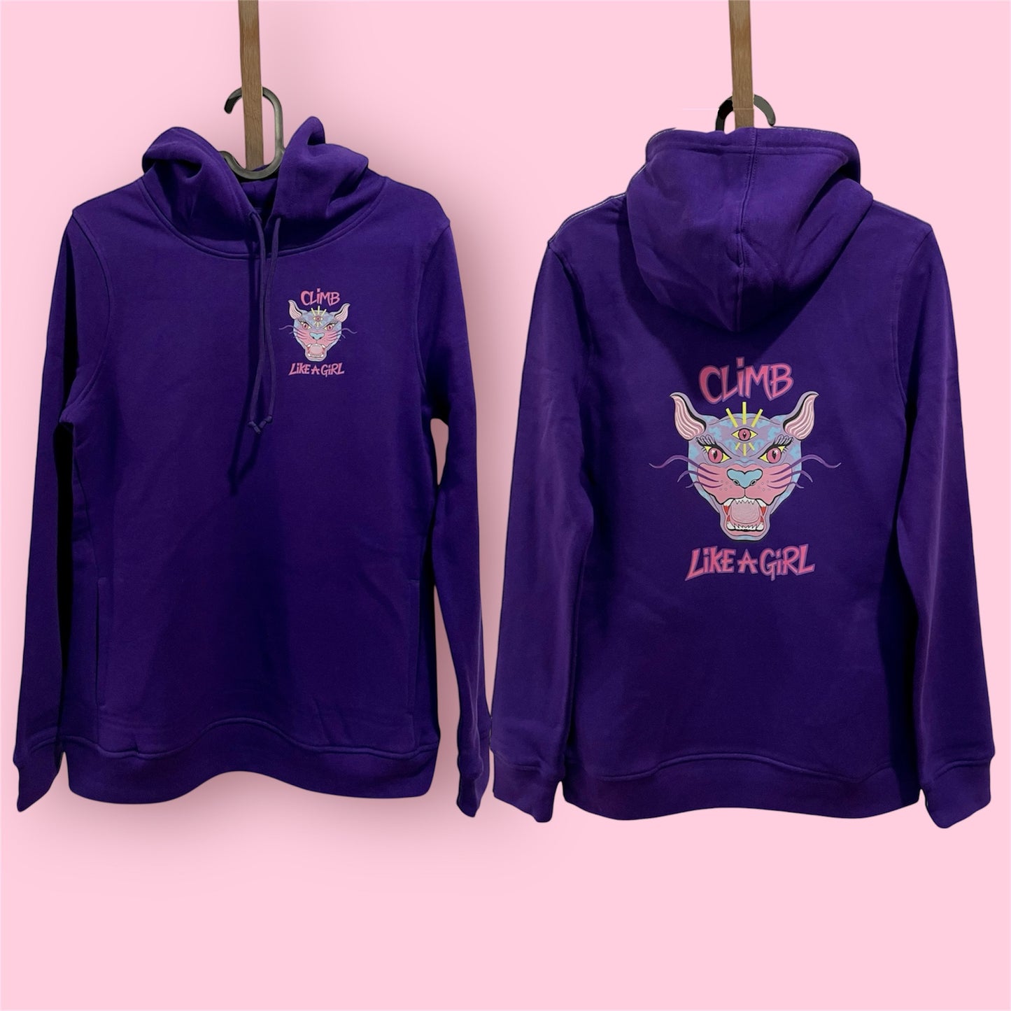CLiMB like a Girl Hoodie 💜
