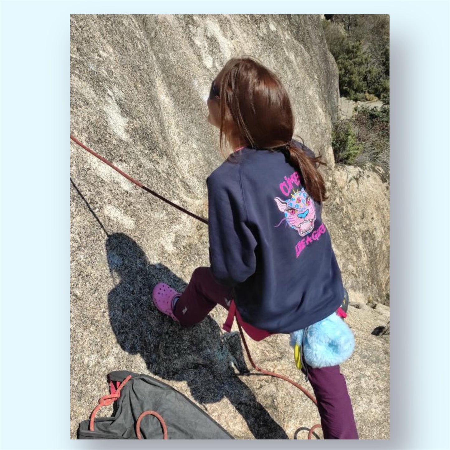 CLiMB like a girl Sweater